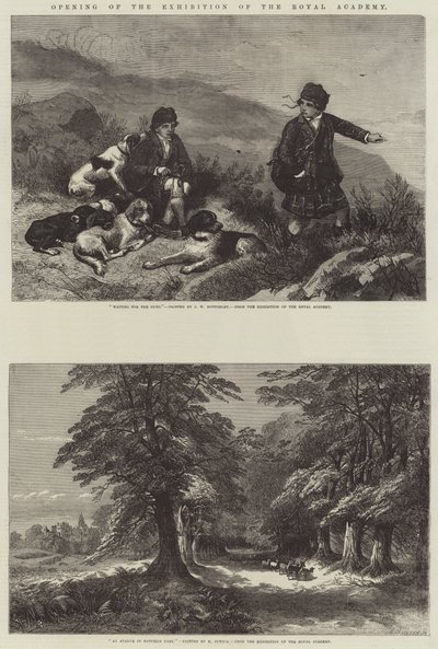 Opening of the Exhibition of the Royal Academy by John William Bottomley